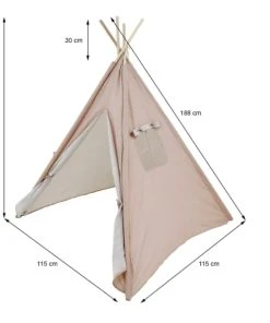 Wadiga Tente De Jeu Pour Enfant Tipi Rose -Boutique KidKraft tente de jeu pour enfant tipi rose 2