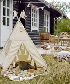 Bloomingville Tipi Enfant En Métal Et Tissu Naturel 8 Bloomingville Tipi Enfant En Métal Et Tissu Naturel -Boutique KidKraft tipi enfant en metal et tissu naturel 2