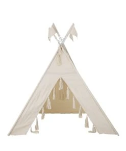 Bloomingville Tipi Enfant En Métal Et Tissu Naturel