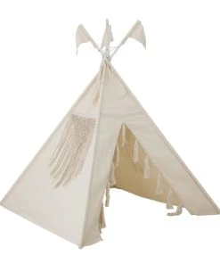Bloomingville Tipi Enfant En Métal Et Tissu Naturel 9 Bloomingville Tipi Enfant En Métal Et Tissu Naturel -Boutique KidKraft tipi enfant en metal et tissu naturel 3