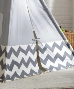 KidKraft Tipi Enfant Gris Clair -Boutique KidKraft tipi enfant gris clair 4