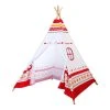 Sunny Tipi Pour Enfant Rouge Et Blanc Lumineux Avec LED -Boutique KidKraft tipi pour enfant rouge et blanc lumineux avec led
