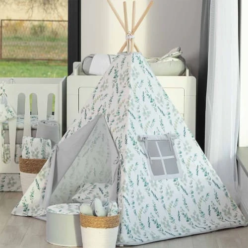 SEVIRA KIDS Tipi Tente Enfant Avec Tapis 6 SEVIRA KIDS Tipi Tente Enfant Avec Tapis – Image 4