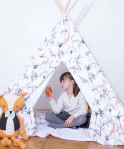 Boutique KidKraft -Boutique KidKraft tipi tente enfant avec tapis 7